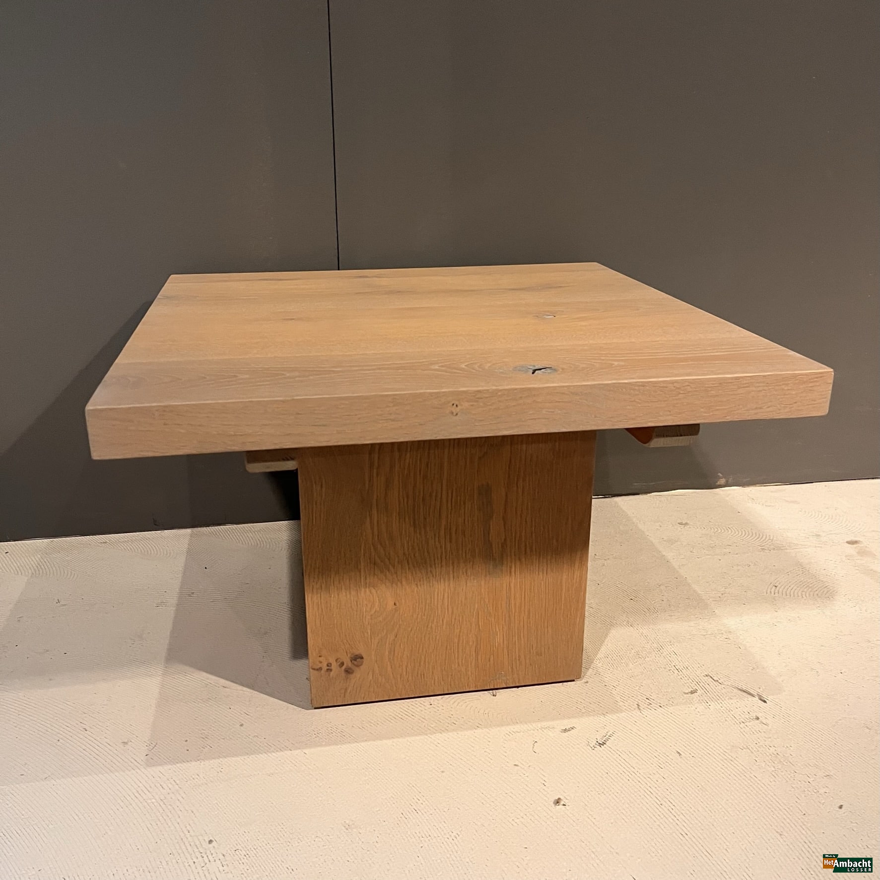 4-Kant eiken salontafel