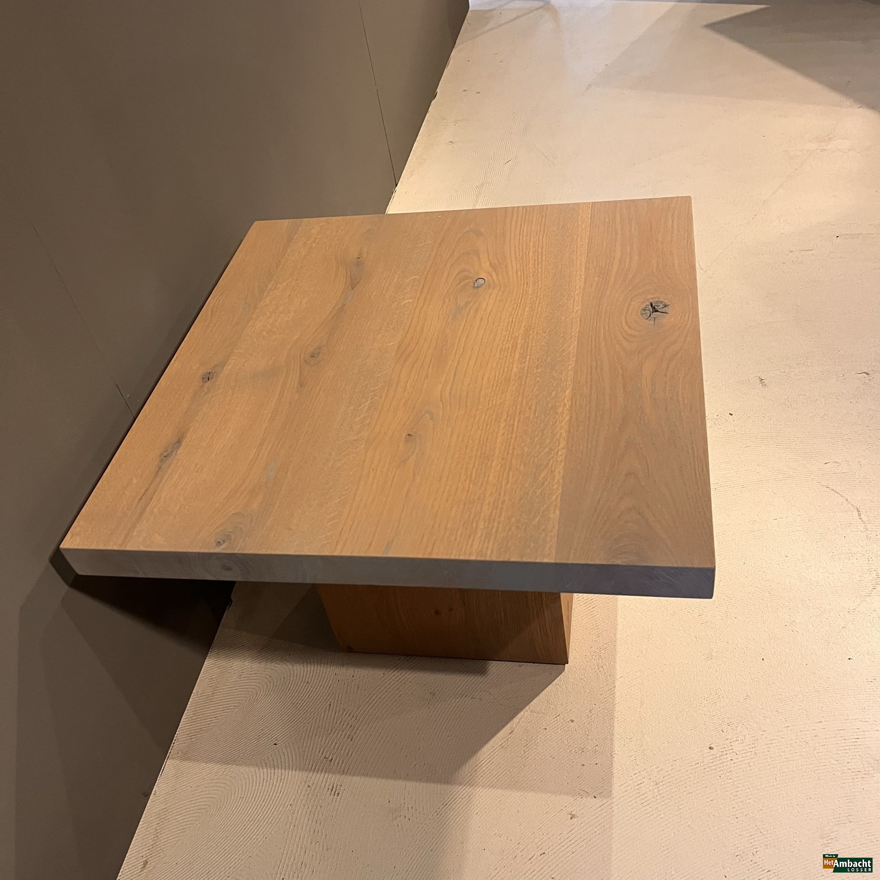 4-Kant eiken salontafel