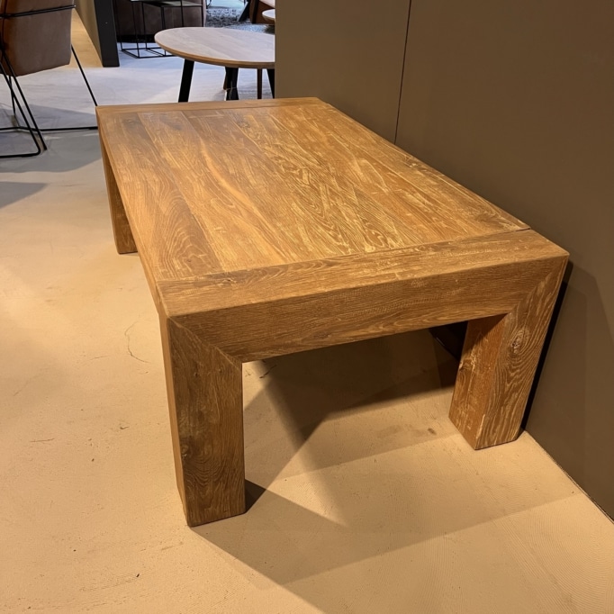 Bruut salontafel eiken rustiek