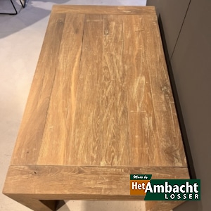 Bruut eiken salontafel 140cm