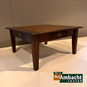 Chamonix eiken salontafel 4 lades