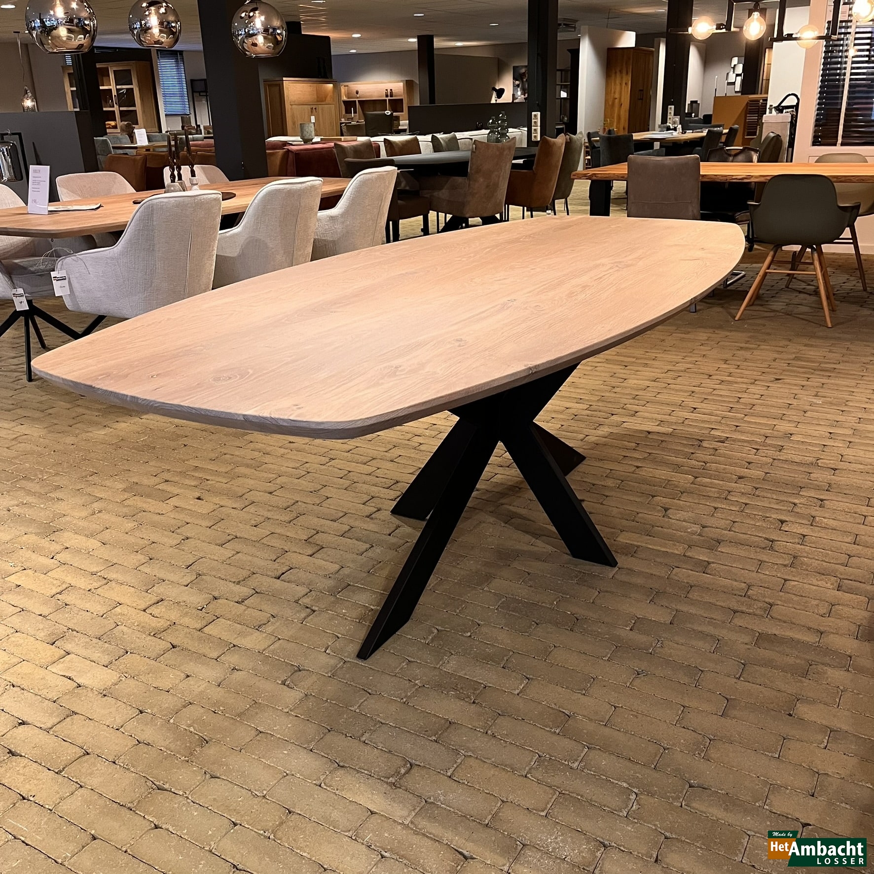 Deens ovaal eiken 240-Spinpoot no.966