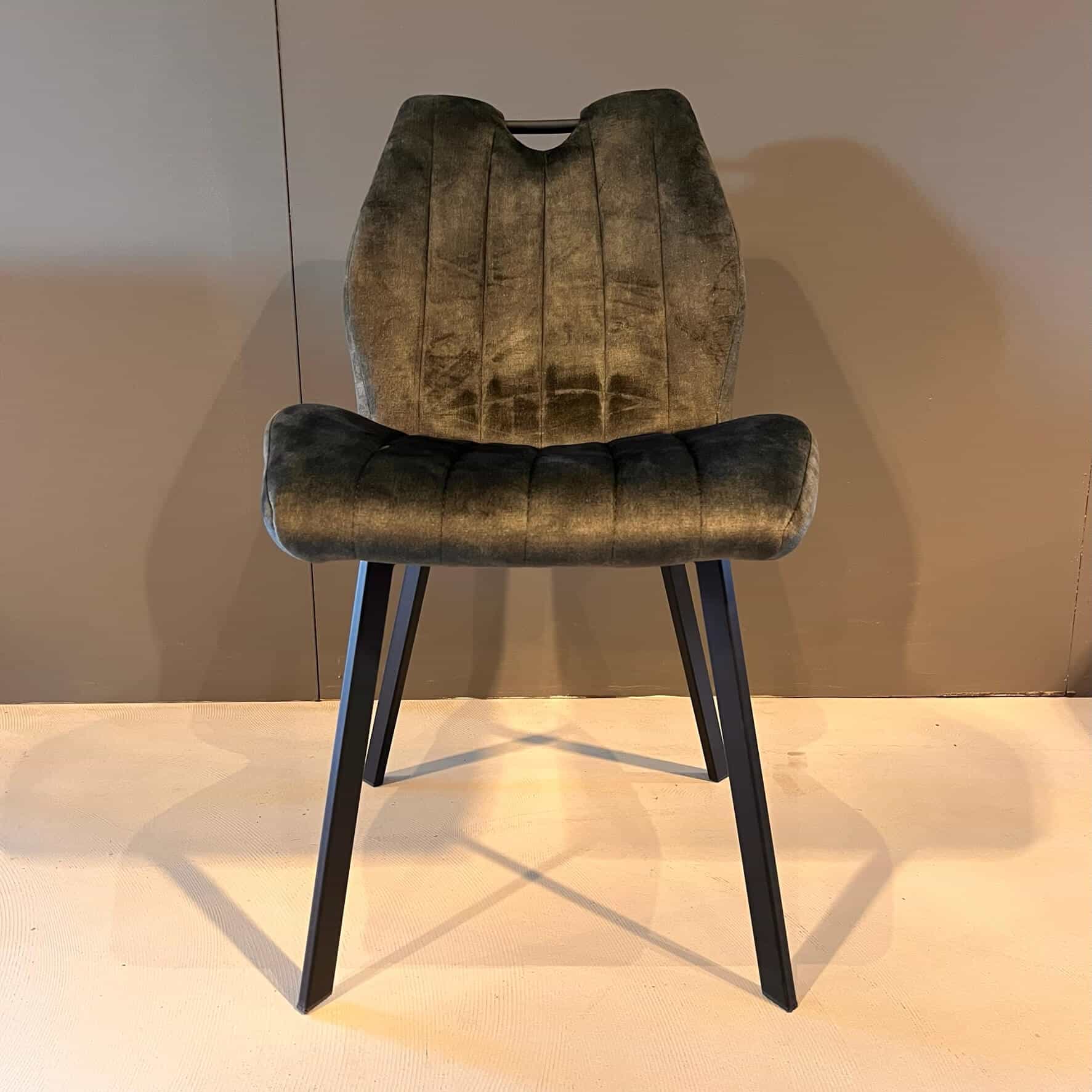 Devon eetkamerstoel Velvety hunter