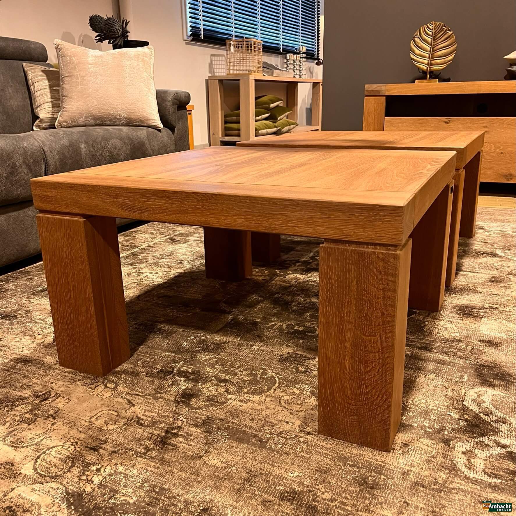 Frejus hoektafel eiken