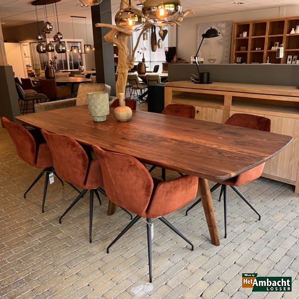 Ovale en ellipse tafels