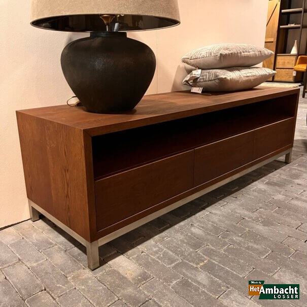 MetalWood RVS TV dressoir