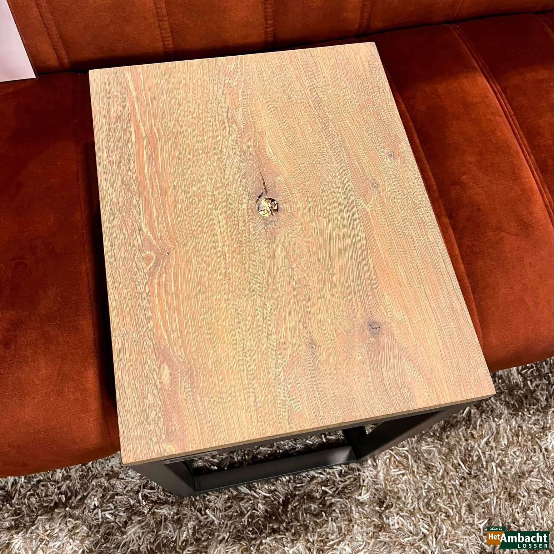 MetalWood banktafel