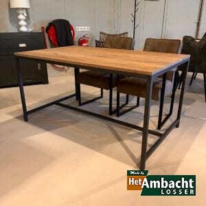 MetalWood eettafel