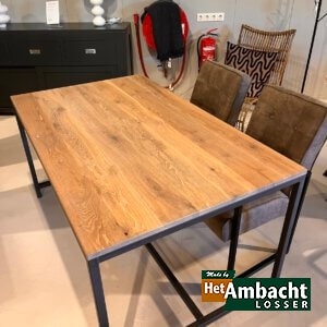 MetalWood eettafel