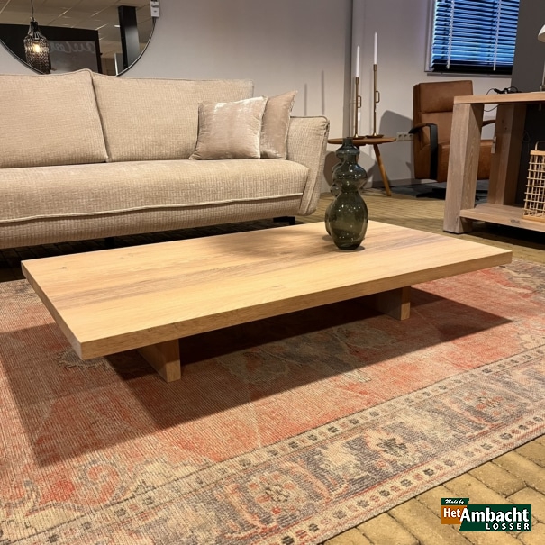 Modern salontafel eiken