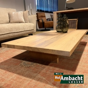 Modern salontafel eiken