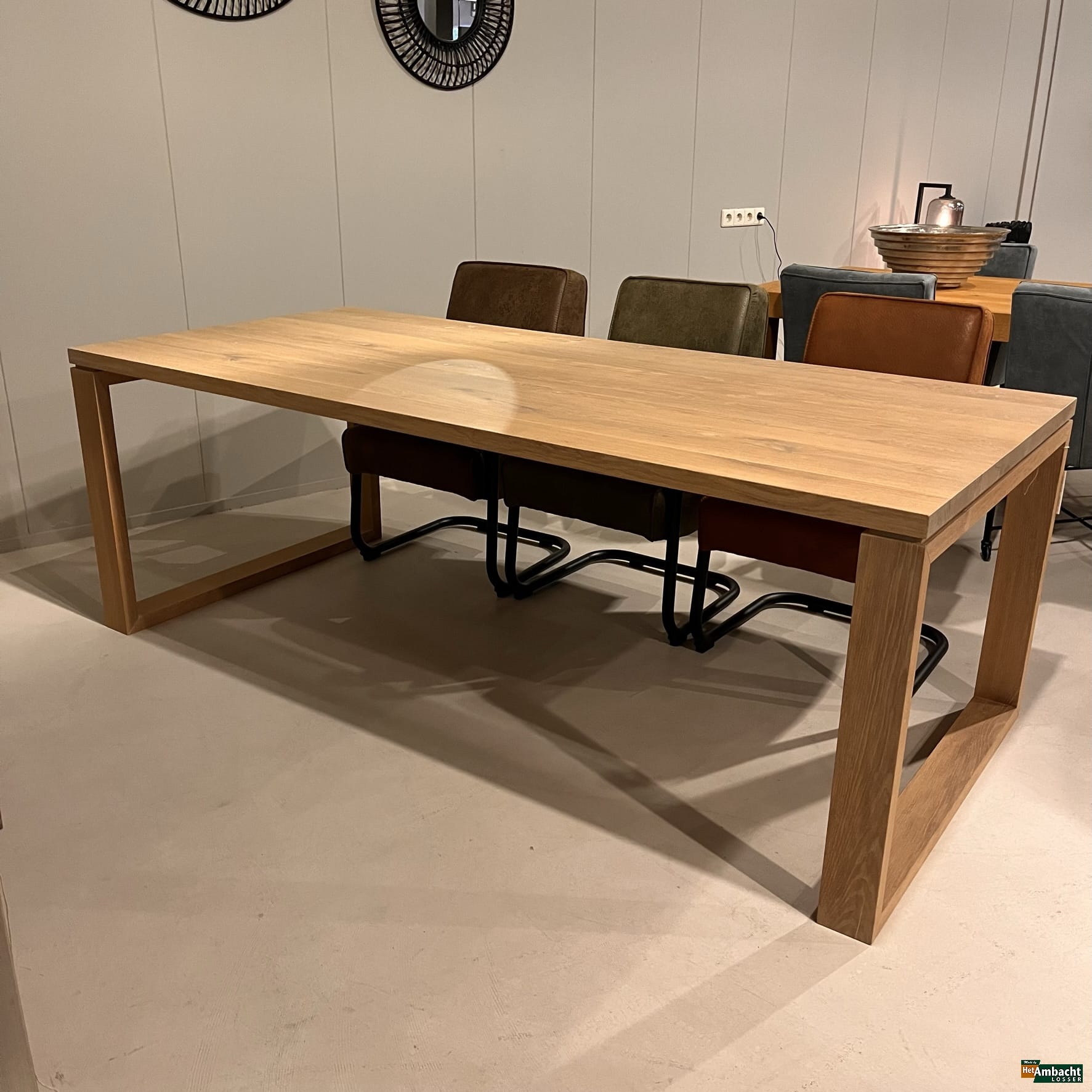 O eiken eetafel