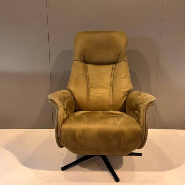 Relaxfauteuil LF105 ecoleer moss