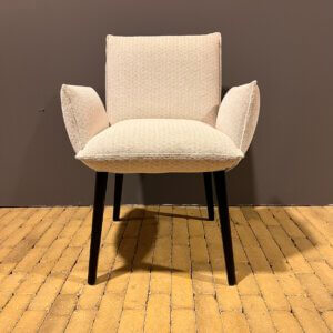 Soft met armleuning eetkamerstoel Mobitec