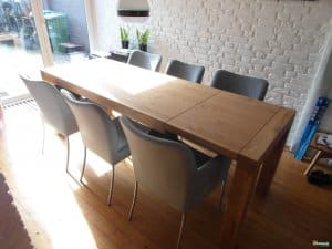 UITSCHUIF-INLEG EETTAFEL